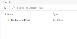 Screenshot of documents being placed in a ZIP file for a sub-folder position